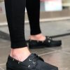 BA0125 Rahat Taban İçi Dışı Hakiki Deri Siyah Klasik Erkek Ayakkabı