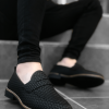 BA0009 Corcik Siyah Klasik Erkek Ayakkabısı