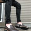 BA0009 Corcik Kahve Cilt Klasik Erkek Ayakkabısı