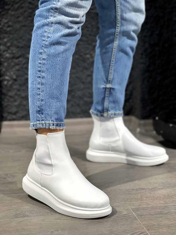 Knack Yüksek Taban Ayakkabı 111 Beyaz