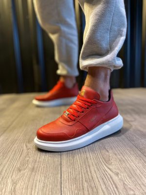 Knack Yüksek Taban Günlük Ayakkabı 040 Kırmızı